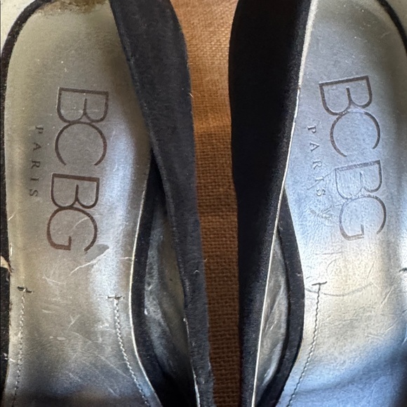 BCBG paris black suede Heels - Picture 9 of 9